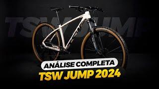 ANÁLISE COMPLETA BIKE TSW JUMP 2024 - LANÇAMENTO DA MARCA NACIONAL COM O NOVO GRUPO SHIMANO CUES!