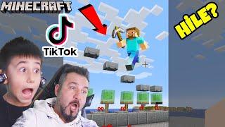 MİNECRAFT VİRAL TİKTOK HACK ve HİLELERİNİ DENİYORUZ 2! GERÇEK Mİ? HİLE Mİ? | MINECRAFT OYNUYORUZ