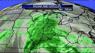 Wet, Windy and Wild to start the work week