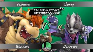 sexhaver (Bowser) vs Sunny (Wolf) - Winners Quarters - SUGMA #53