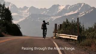 BICYCLE ALASKA TOUR:  Fairbanks to  Paxon lake