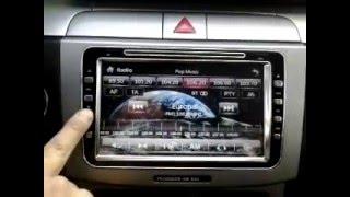 VW Passat B6 TID-6581 Car stereo DVD GPS Naiv 2 DIN 8"