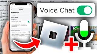 How to Get Voice Chat on Roblox | Step-by-Step Guide 2024 #voicechatroblox