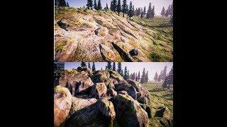 Displacement Shader Power (Landscape Auto Material)