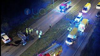 SERIOUS COLLISION has closed a major west yorkshire bypass tonight