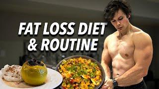 My Cutting DIET & ROUTINE | Healthy Recipes + Workout