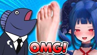 Sakana Reacts to The Phase Connect Feet Tradition