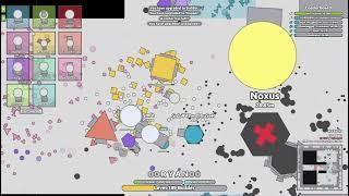 Normal day in Arras.io siege shiny server (/#wv)