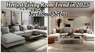 Living Room Furniture Ideas for 2025 | Sectional Sofa Designs for 2025 | Creative living room ideas