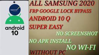 SAMSUNG GALAXY A51/A515F U1/U2/U3 2020 FRP/Google Lock Bypass Android 10 - NO SCREENSHOT - METHOD #3