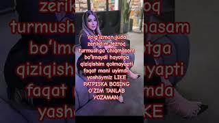 #rek LIKE PATPISKA BOSING OʻZIM TANLAB YOZAMAN