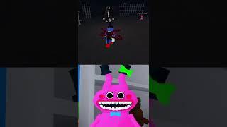 MR BONY'S DARK PRISON VS MISS HAPPI'S TOYSHOP JUMPSCARE! #shorts #short #jumpscare #roblox