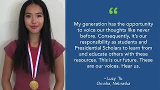 Congratulations 2020 U.S. Presidential Scholars! (Middle America)