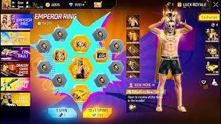 FREEFIRE | EMPEROR RING | EMPEROR’S NEW CLOTHES BUNDLE | FF NEW EVENT | 3600  | GARENA FREE FIRE