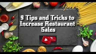 9 Tips and Tricks to Increase Restaurant Sales - Eduaz