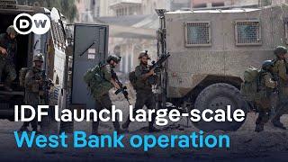 Several Palestinians killed in Israeli West Bank raids | DW News