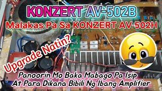 Konzert AV-502B Upgrade Malakas Pa Sa AV-502H Panoorin? #share #repair #konzert #upgrade