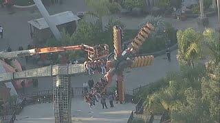 Multiple riders stuck for over an hour on ride at Knott's Berry Farm