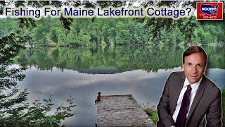 Maine Waterfront Lake Cottage | ME Real Estate