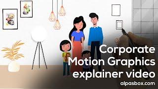 corporate motion graphics explainer video by Alpasbox (motion design trends 2021)