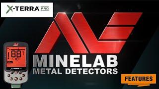 Minelab X-TERRA PRO Demonstration Of Settings & Features - Metal Detecting