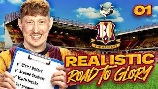 THE MOST REALISTIC SAVE YOU'LL EVER WATCH!! FC 25 REALISTIC RTG CAREER MODE EP1