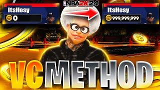 HOW TO GET 100K VC SUPER FAST & LEGIT  (NOT A GLITCH) BEST VC METHOD ON NBA 2K24! STOP BUYING VC!!