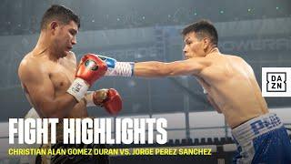 FIGHT HIGHLIGHTS | Christian Alan Gomez Duran vs. Jorge Perez Sanchez