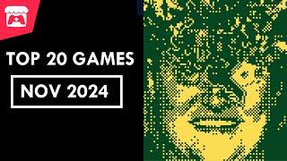 Itch.io's Top 20 Games of November 2024!