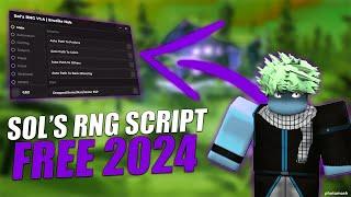 Sols RNG Script Exploit 2024 | Auto Roll AURA HACK | UNLIMITED BOOST ITEM LUCK | POWERFUL CHEAT 2024