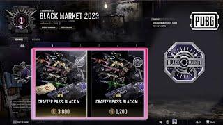 PUBG 26.2 Crafter Pass - BLACK MARKET 2023