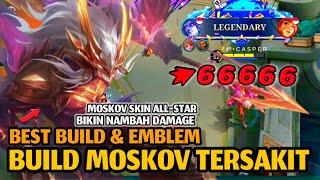 INI BUILD MOSKOV TERSAKIT 2024 - MOSKOV ALL-STAR SKIN GAMEPLAY MOBILE LEGENDS