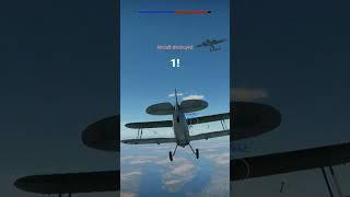 Gladiator Mk II vs. Do 17 Z-2 - #warthunder #gameplay #aircombat #shorts