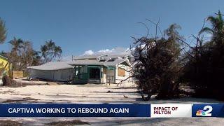 Sand, water and fire: Milton leaves its mark on Captiva Island in multiple ways