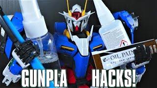 Mecha Gaikotsu's 10 Cheap and Lazy Gunpla HACKS!