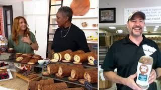 Jenny Lee (4) 18oz Loaves of Cinnamon Swirl Bread on QVC