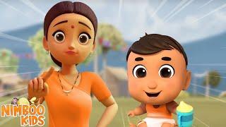 Nahi Nahi Geet, बंदर मामा बड़े कंजूस + More Hindi Rhymes for Babies, Cartoon Videos