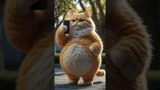 Selfie Cat Was Feeling Himself… Until He Inflated Out of Control 