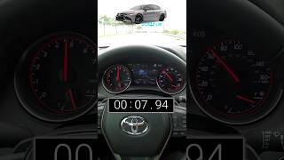 2022 Toyota Camry XSE 0-60 Test | 2.5L 4cyl NA | 8 Spd Auto | FWD | 206hp | 186 lb-ft #shorts