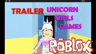 Trailer Unicorn Girls Games