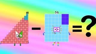 NUMBERBLOCKS SUBTRACTION OF RANDOM NUMBERS | LEARN MATH FOR KIDS | hello george
