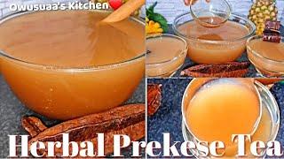 How To Make Prekese Herbal Tea|Benefits of Tetraptera|Best Weightloss Tea Recipe|ImmunityTea|#Aidan