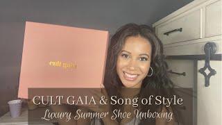 CULT GAIA & Song of Style Luxury Shoe Unboxing