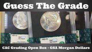 Guess The Grade - CAC Grading (CACG) Open Box - GSA Morgan Dollars