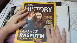 ASMR ~ Famous Murders of History! Rasputin, Hypatia, Germanicus, Bog Bodies ~ History Magazine