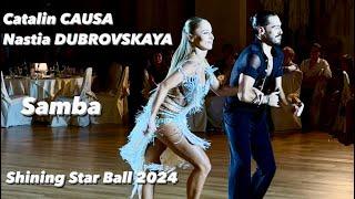 Catalin Cauca - Anastasia Dubrovskaya | Shining Star Cup 2024 | Samba Show | Professional Latin