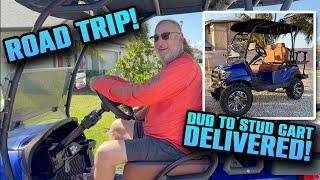EP 88- Road Trip!  Finally delivering the Dud to Stud Cart and picking up parts at a weird shop!