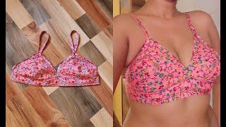 34 & 36 Size Pure Cotton Bra Cutting and Stitching | गर्मियों के लिए ब्रा