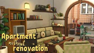 Квартира без ремонта I Строительство Apartment Without Renovation I NO CC I Stop Motion [The Sims 4]