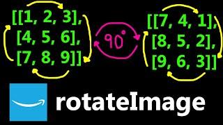 Amazon Coding Interview Question - Rotate Image